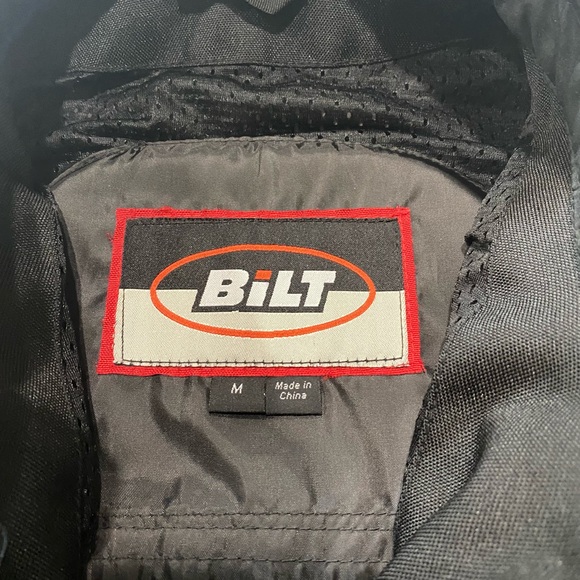 BILT Blaze 2 Motorcycle Mesh Jacket Size M + Full Back, Elbows, Shoulders Armors - Picture 3 of 11